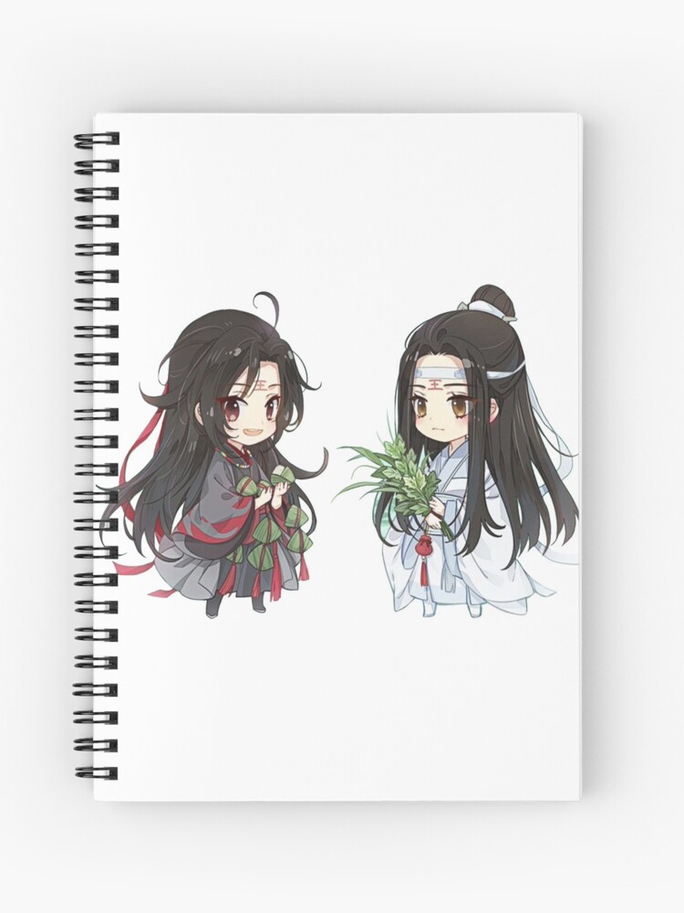 mo dao zu shi Q couple chibi | Spiral Notebook