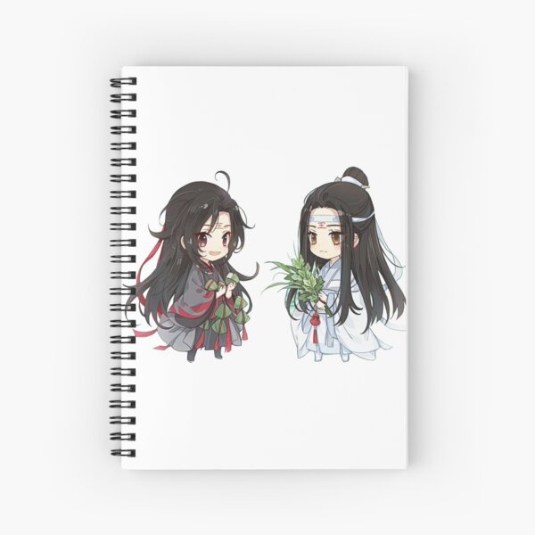 mo dao zu shi Q couple chibi | Spiral Notebook