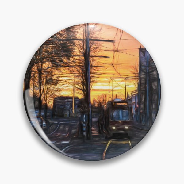 Item preview, Early Morning Tram digital art designed and sold by IanWL.