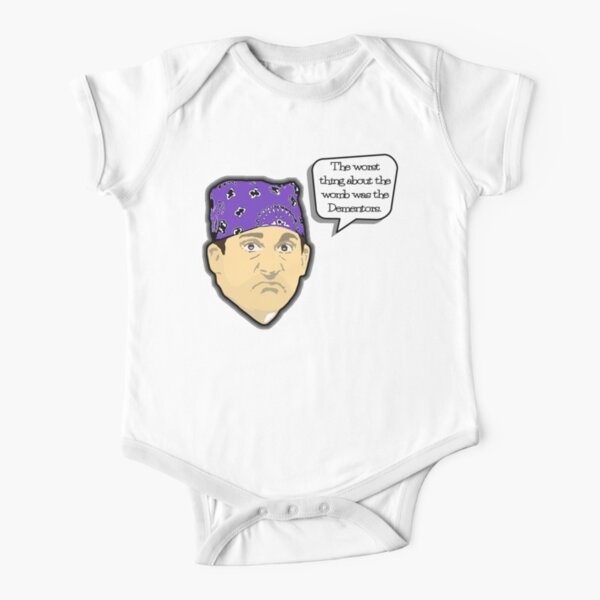 Custom for B - Prison Mike1 Short Sleeve Baby One-Piece