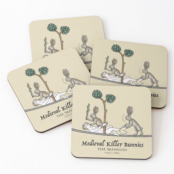 Item preview, Medieval Killer Bunnies: The Skinners designed and sold by ebrawne.