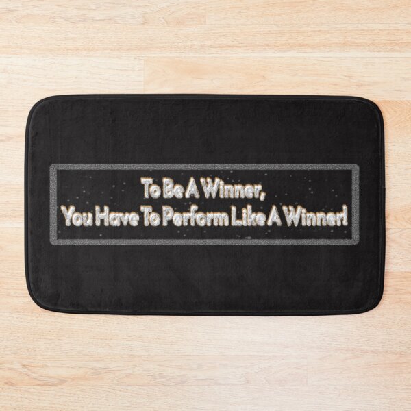 Item preview, "To Be A Winner" Design. Buy Now designed and sold by Health And Fitness Posts e-Store.