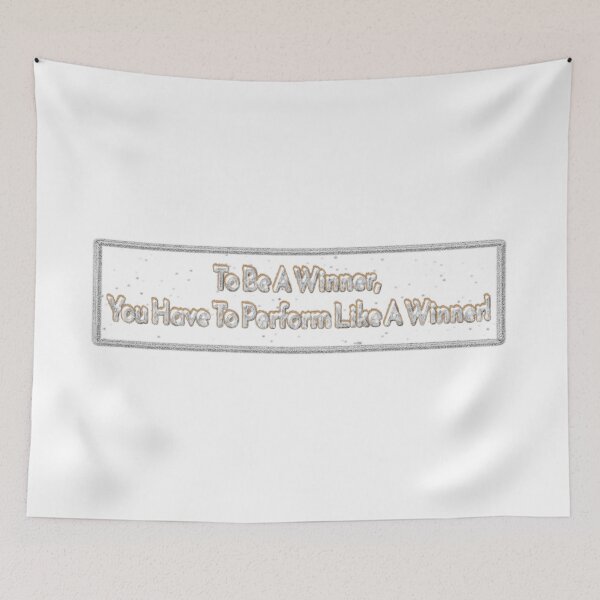 Item preview, "To Be A Winner" Design. Buy Now designed and sold by Health And Fitness Posts e-Store.
