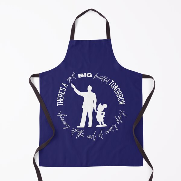 Item preview, Great Big Beautiful Tomorrow Mickey/Walt Partners, dark background designed and sold by DesignsByAllysa.