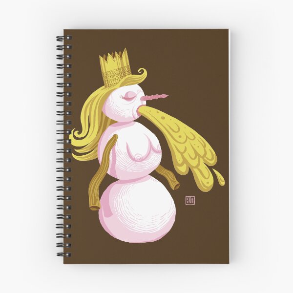 Item preview, Cursed Austrian Snowman Princess with Botulism Enjoys a Puke (5 word v6) designed and sold by mjhildebrand.