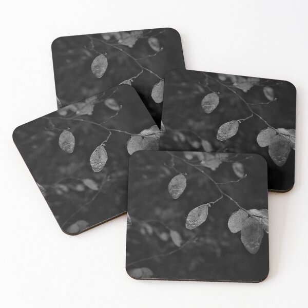 Item preview, Black and White Wet Leaf  designed and sold by Cheryl Willingham.