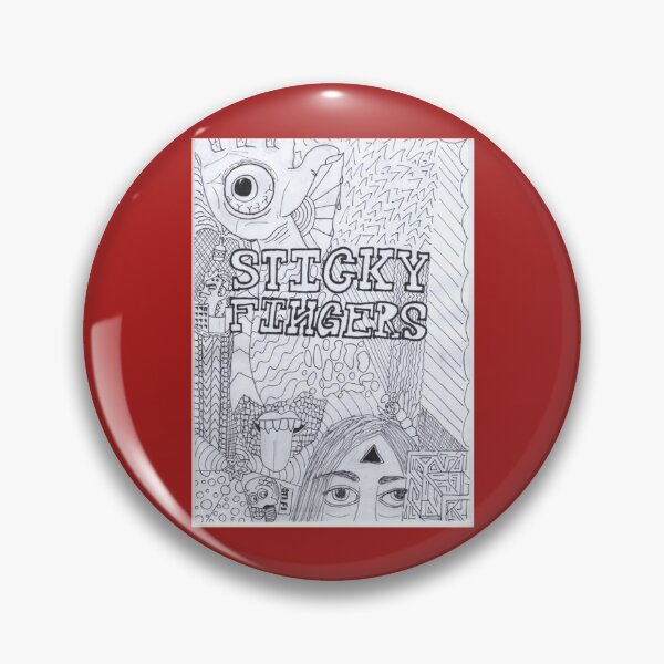 Item preview, Sticky Fingers Band  Photographic Print   designed and sold by Dixndesigns.