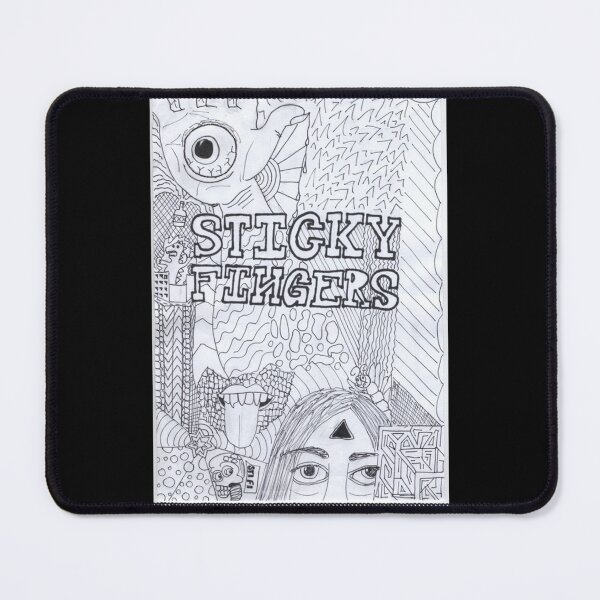 Artikelvorschau, Sticky Fingers Band Fotodruck entworfen und verkauft von Dixndesigns.