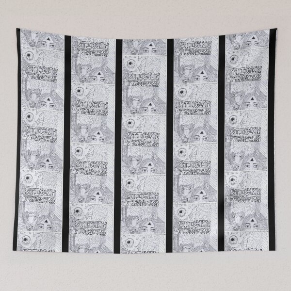 Item preview, Sticky Fingers Band  Photographic Print   designed and sold by Dixndesigns.