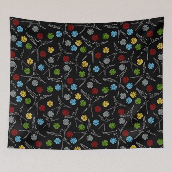 Item preview, Wingspan Pattern Bird And Food Tokens designed and sold by Milizabeth.