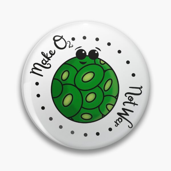 Item preview, Make Oxygen, Not War, Coccolithophore designed and sold by Crittertastic.