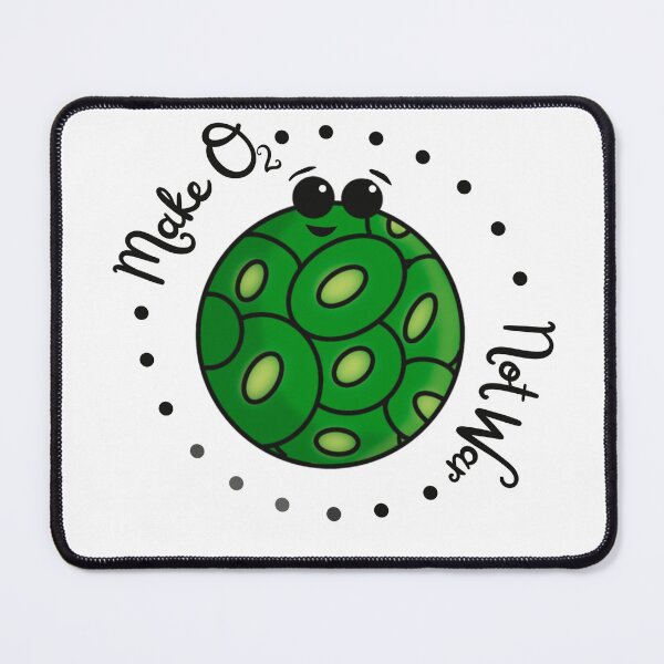 Item preview, Make Oxygen, Not War, Coccolithophore designed and sold by Crittertastic.