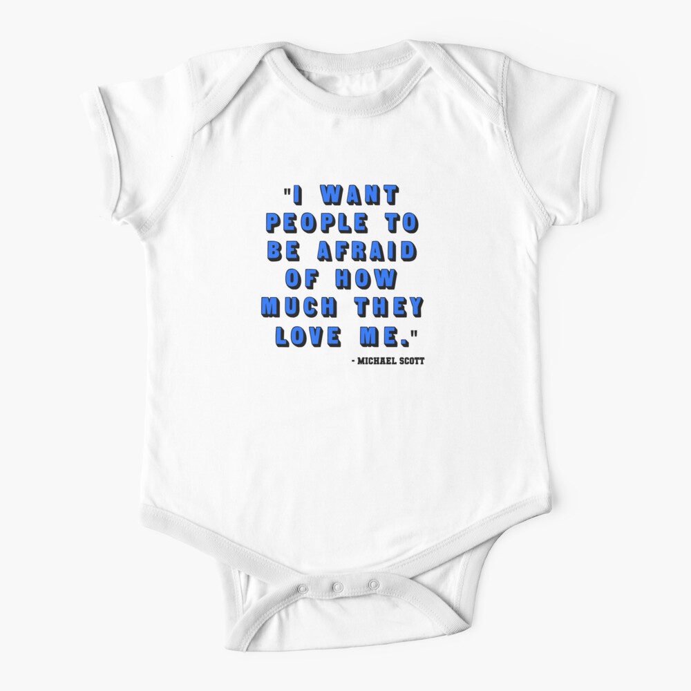 Custom for B - Michael Scott Quote1 Baby One-Piece