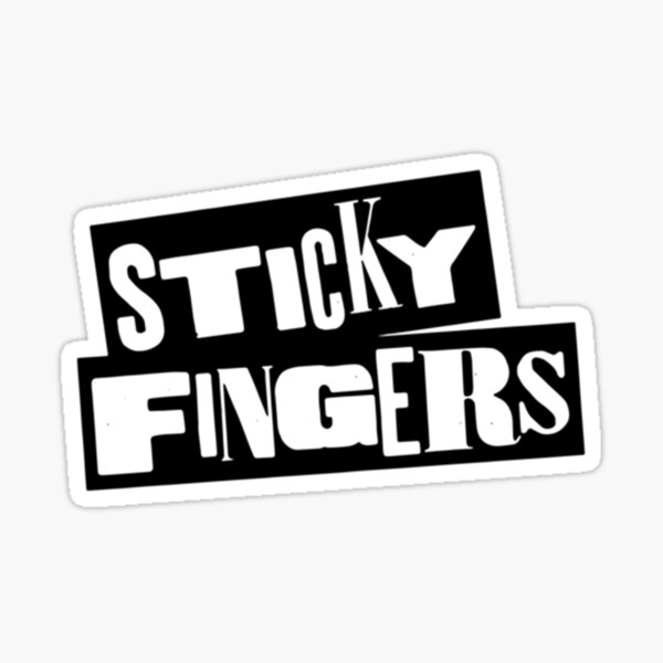 Item preview, Sticky Fingers logo    designed and sold by Dixndesigns.
