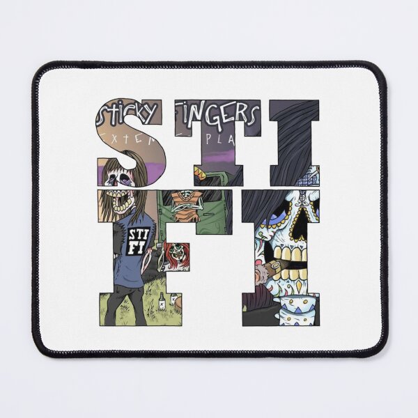 Item preview, Sticky Fingers Poster    designed and sold by Dixndesigns.
