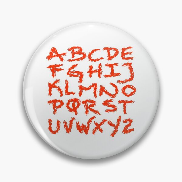 Item preview, Alphabet letters in red color designed and sold by Meo Design.