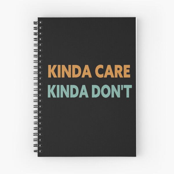 Item preview, kinda care kinda don't designed and sold by goodprints shop.