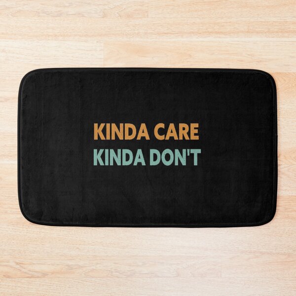 Item preview, kinda care kinda don't designed and sold by goodprints shop.