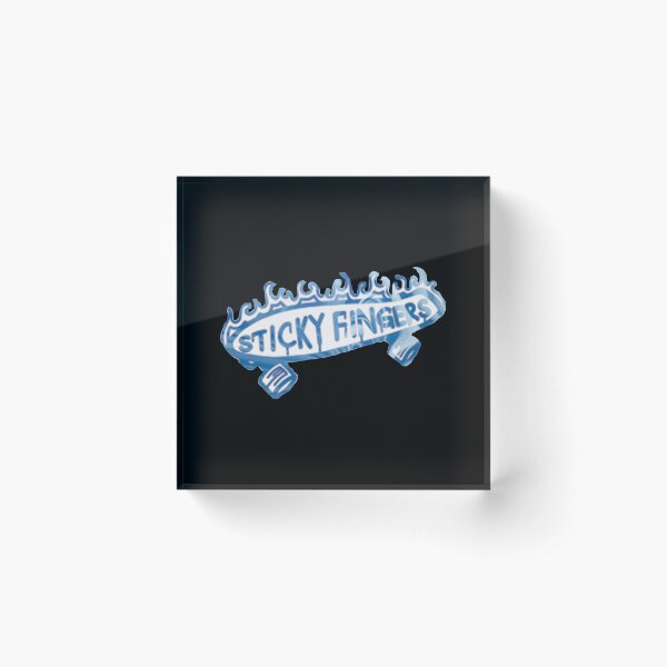 Item preview, Sticky Fingers skateboard    designed and sold by Dixndesigns.