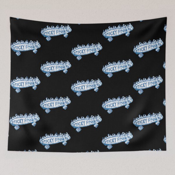 Item preview, Sticky Fingers skateboard    designed and sold by Dixndesigns.