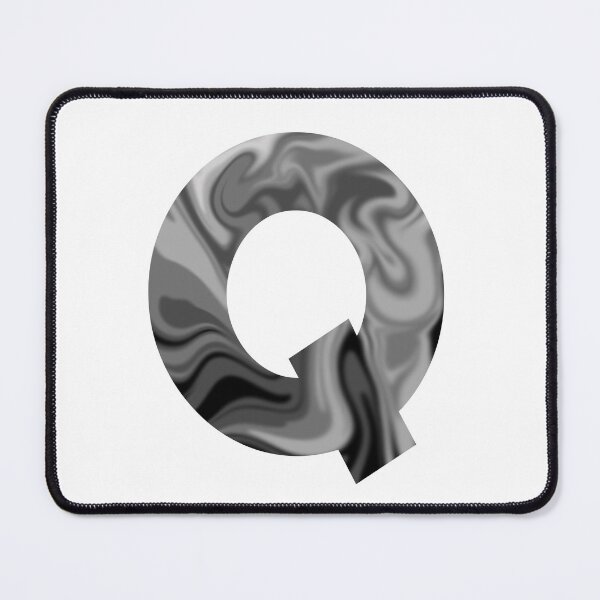 Item preview, Paint Pour Q designed and sold by Sketches by Sophie.