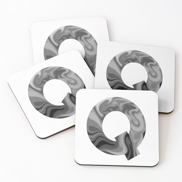 Item preview, Paint Pour Q designed and sold by Sketches by Sophie.