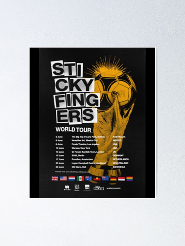 sticky fingers world tour