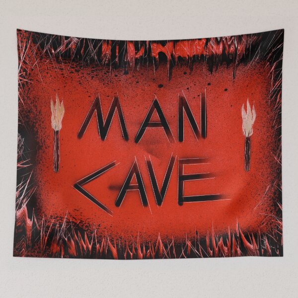 Item preview, Man Cave Art in Red designed and sold by Jason Girard.
