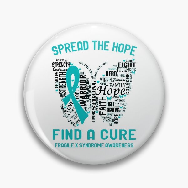 Item preview, Fragile X Syndrome Awareness Spread The Hope Find A Cure designed and sold by Victormoratalla.