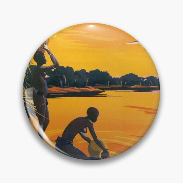 Item preview, Air Afrique - French Air Ministry - Vintage Travel  designed and sold by Culturio.