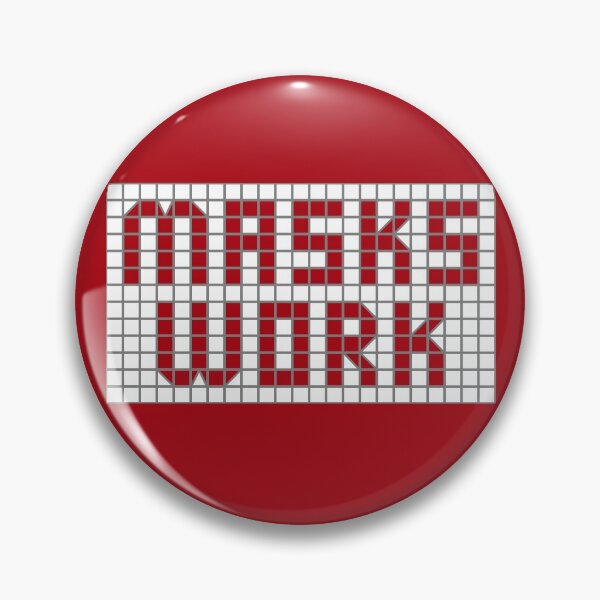 Item preview, Science: Masks work (red tile letters) designed and sold by Ofeefee.