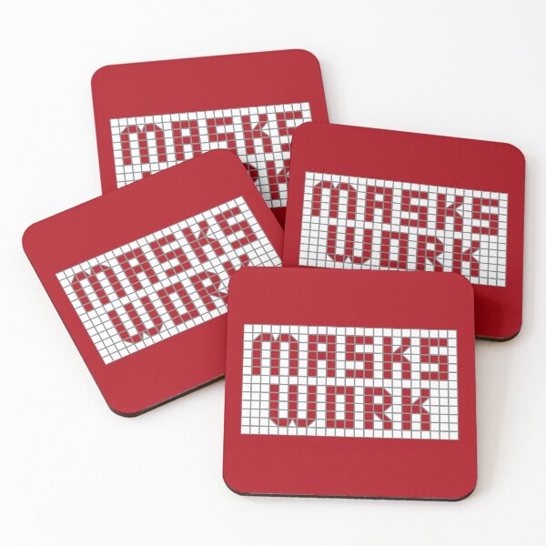 Item preview, Science: Masks work (red tile letters) designed and sold by Ofeefee.