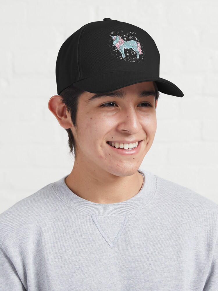 Thumbnail 3 of 7, Cap, Shimmer The Unicorn™ designed and sold by TeelieTurner.
