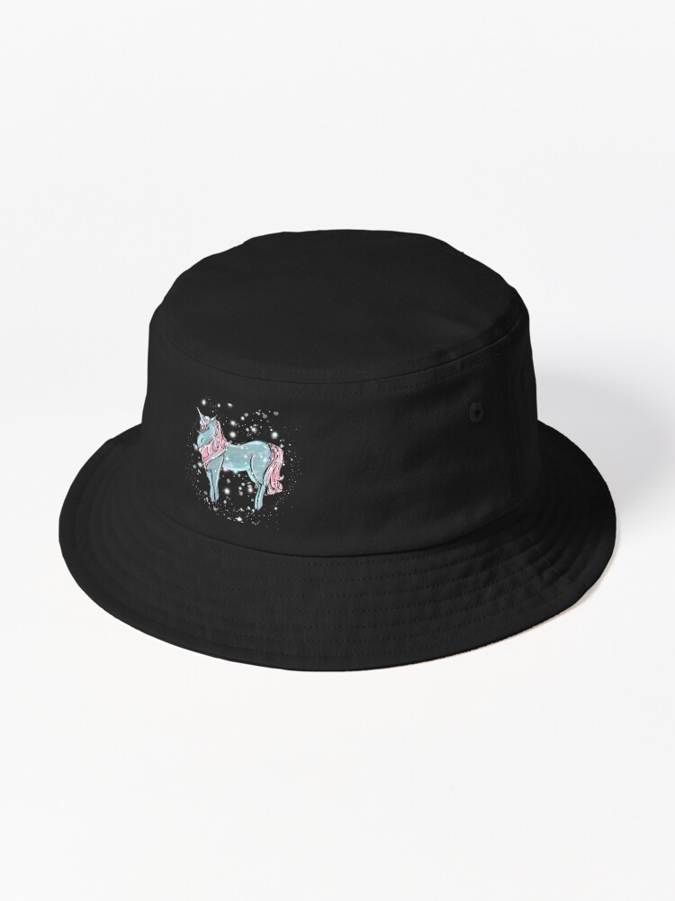 Thumbnail 1 of 6, Bucket Hat, Shimmer The Unicorn™ designed and sold by TeelieTurner.