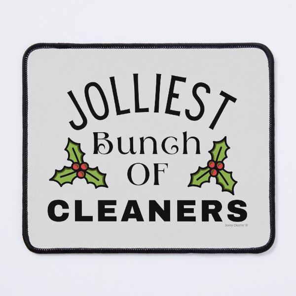 Item preview, Jolliest Bunch of Cleaners Janitor Housekeeper Cleaning Lady designed and sold by SavvyCleaner.