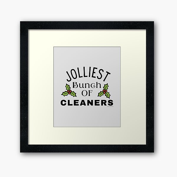 Item preview, Jolliest Bunch of Cleaners Janitor Housekeeper Cleaning Lady designed and sold by SavvyCleaner.