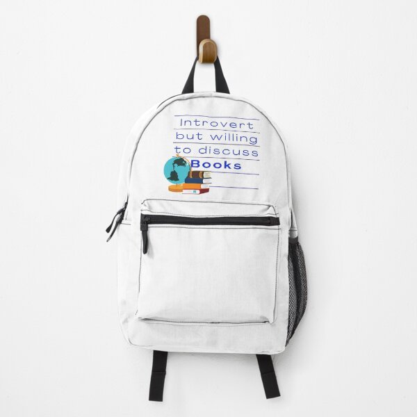 Item preview, Introvert but willing to discuss Books designed and sold by YohanysDesigns.