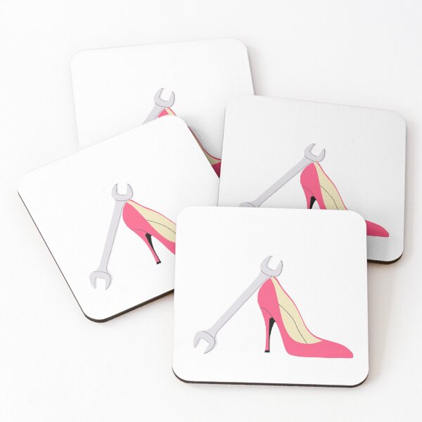 Item preview, Wrench and Pink High Heel designed and sold by JulesNelly.