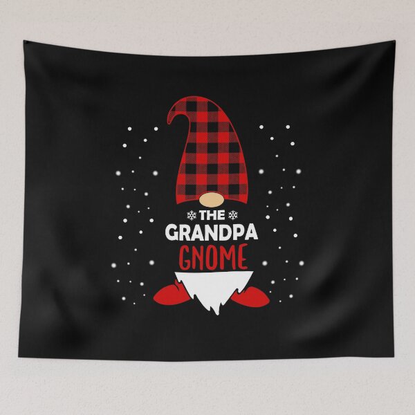 Item preview, Christmas Grandpa Gnome Red Plaid Gift designed and sold by Ibu83.