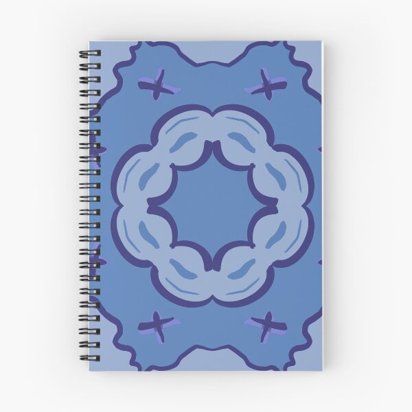 Item preview, Blue Abstract Patchy Square Block designed and sold by KathyLav.