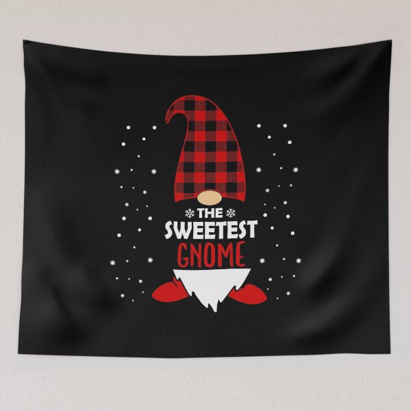 Item preview, Christmas Sister Gnome Red Plaid Gift designed and sold by Ibu83.