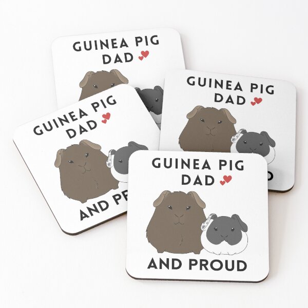 Item preview, Guinea Pig Dad and Proud | Cute Guinea Pig Design designed and sold by ChisakiMing.