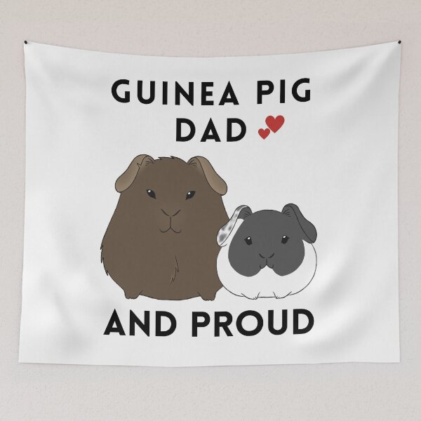 Item preview, Guinea Pig Dad and Proud | Cute Guinea Pig Design designed and sold by ChisakiMing.