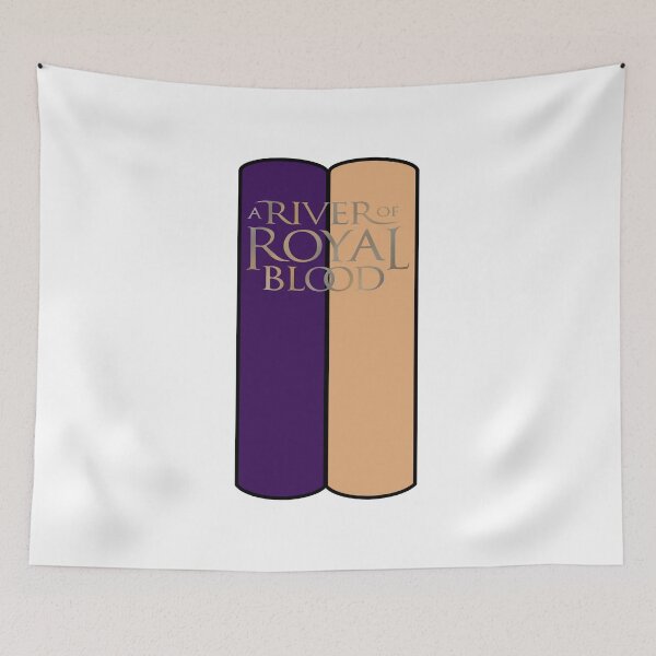 Item preview, A River of Royal Blood Bookstack designed and sold by doodlesbyCara.