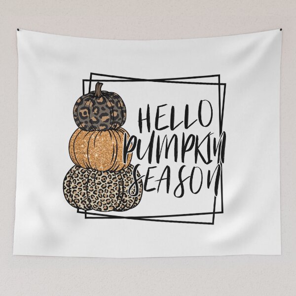Item preview, Hello Pumpkin Season - Trendy Pumpkin Patches Fall Design For Fall Lovers & Thanksgiving designed and sold by Prince - Bestseller ★★★★★.