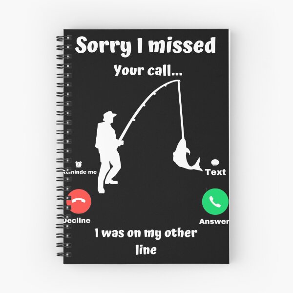 Item preview, Sorry I Missed Your Call I was On My Other Line Fishing Fisherman Lightweight Hoodie designed and sold by new-designstore.