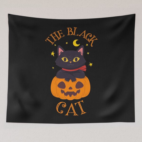 Item preview, Halloween The black cat designed and sold by eiwo87.