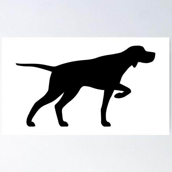 Item preview, Pointer Dog Silhouette(s) designed and sold by Jenn Inashvili.