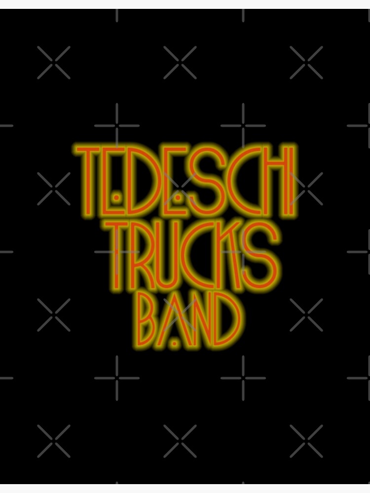 Tedeschi Trucks Band Logo Poster By 7az9 Redbubble 