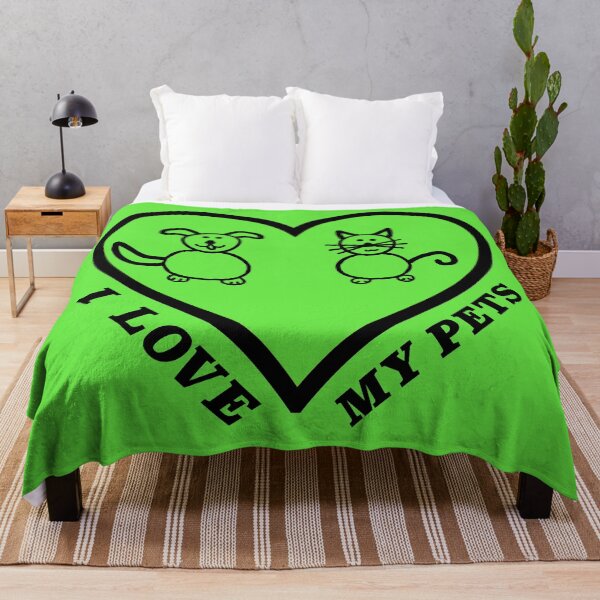 Item preview, I LOVE MY PETS 1 Cat 1 Dog designed and sold by janraydesigns.